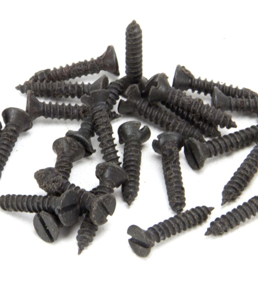 From The Anvil Beeswax 6 x 3/4" Countersunk Screws (25)