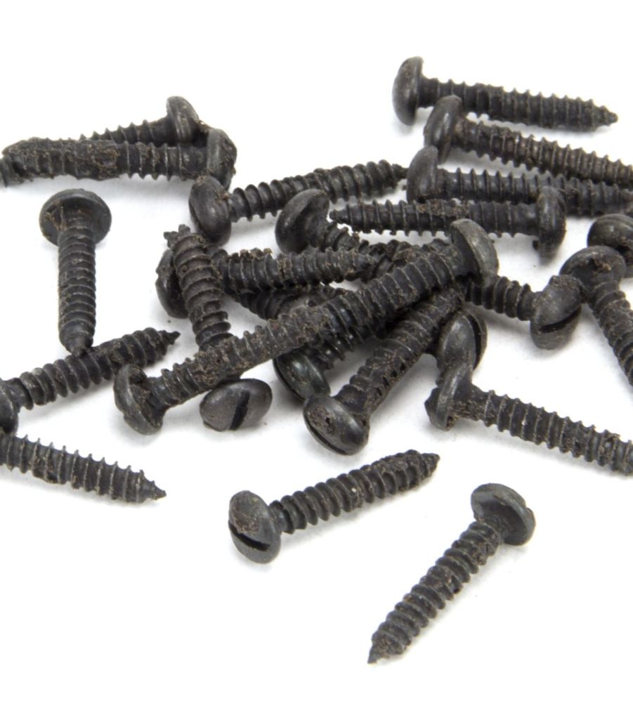 From The Anvil Beeswax 6 x 3/4" Round Head Screws (25)
