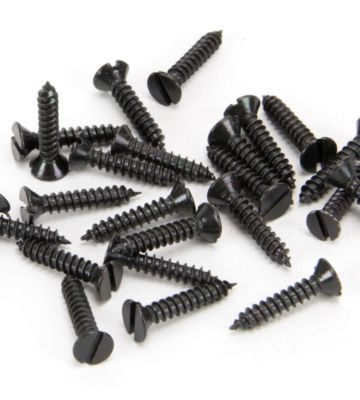 From The Anvil Black 6 x 3/4″ Countersunk Screws (25)