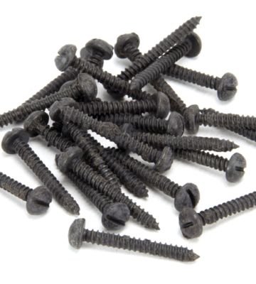 From The Anvil Beeswax 8 X 1 1/4″ Round Head Screws (25)