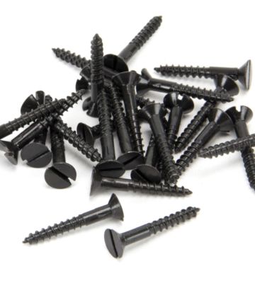 From The Anvil Black 6 X 1″ Countersunk Screws