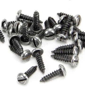 From The Anvil Pewter 6 X 1/2″ Round Head Screws (25)