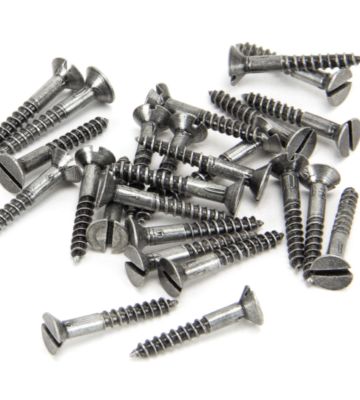 From The Anvil Pewter 6 x 1″ Countersunk Screws (25)