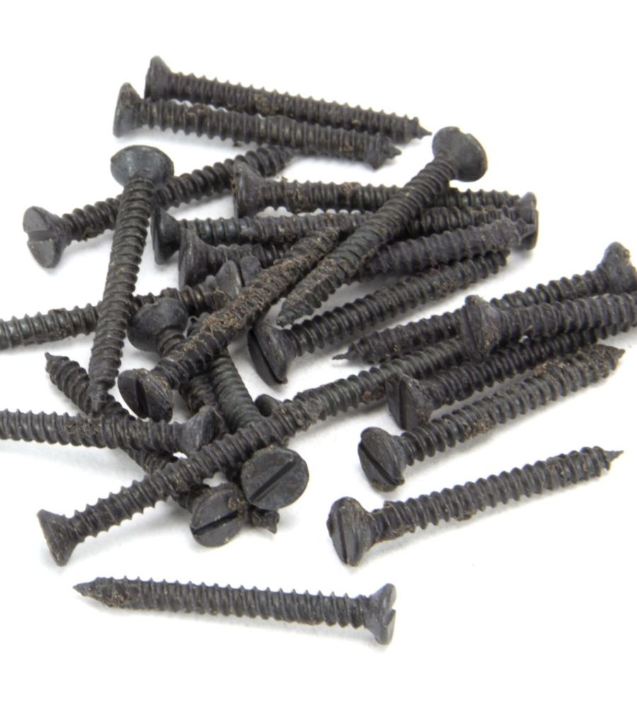 From The Anvil Beeswax 6 x 1 1/4" Countersunk Screws (25)