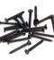 From The Anvil Black 6 x 1 1/4" Countersunk Screws (25)