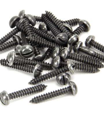 From The Anvil Pewter 8 X 1″ Spare Round Head Screws (25)