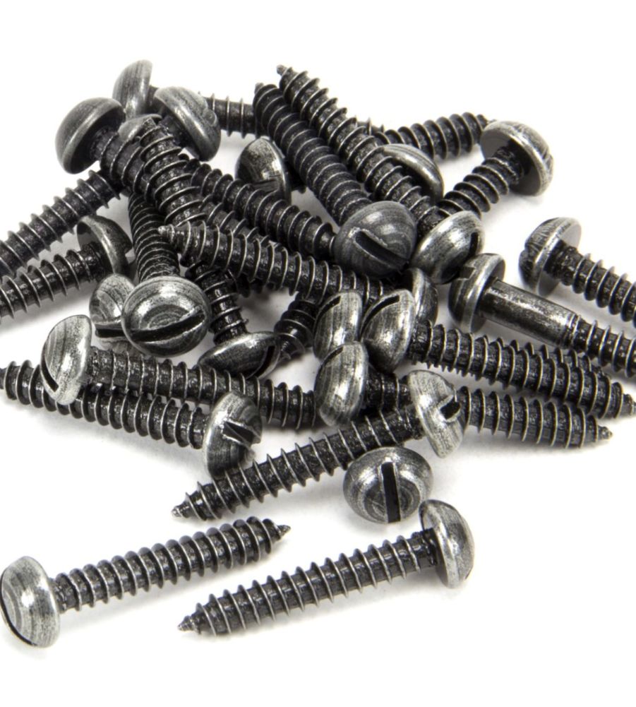 From The Anvil Pewter 8 x 1" Spare Round Head Screws (25)