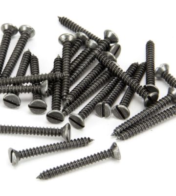 From The Anvil Pewter 6 X 1 1/4″ Countersunk Screws (25)