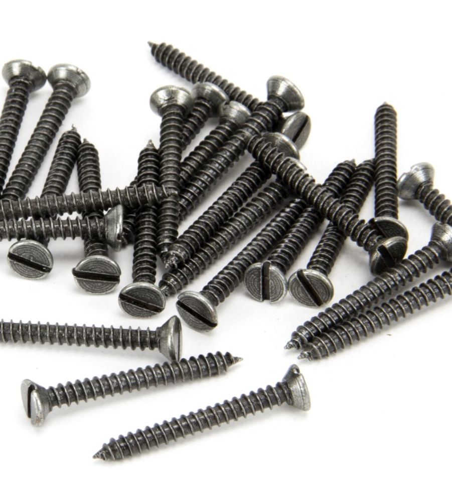 From The Anvil Pewter 6 x 1 1/4" Countersunk Screws (25)