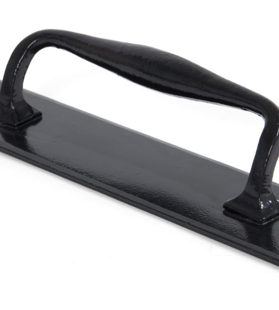 From The Anvil Black Pull Handle on Backplate