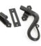 From The Anvil Black Locking Shepherd's Crook Fastener - RH