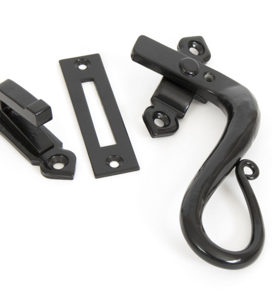 From The Anvil Black Locking Shepherd's Crook Fastener - RH