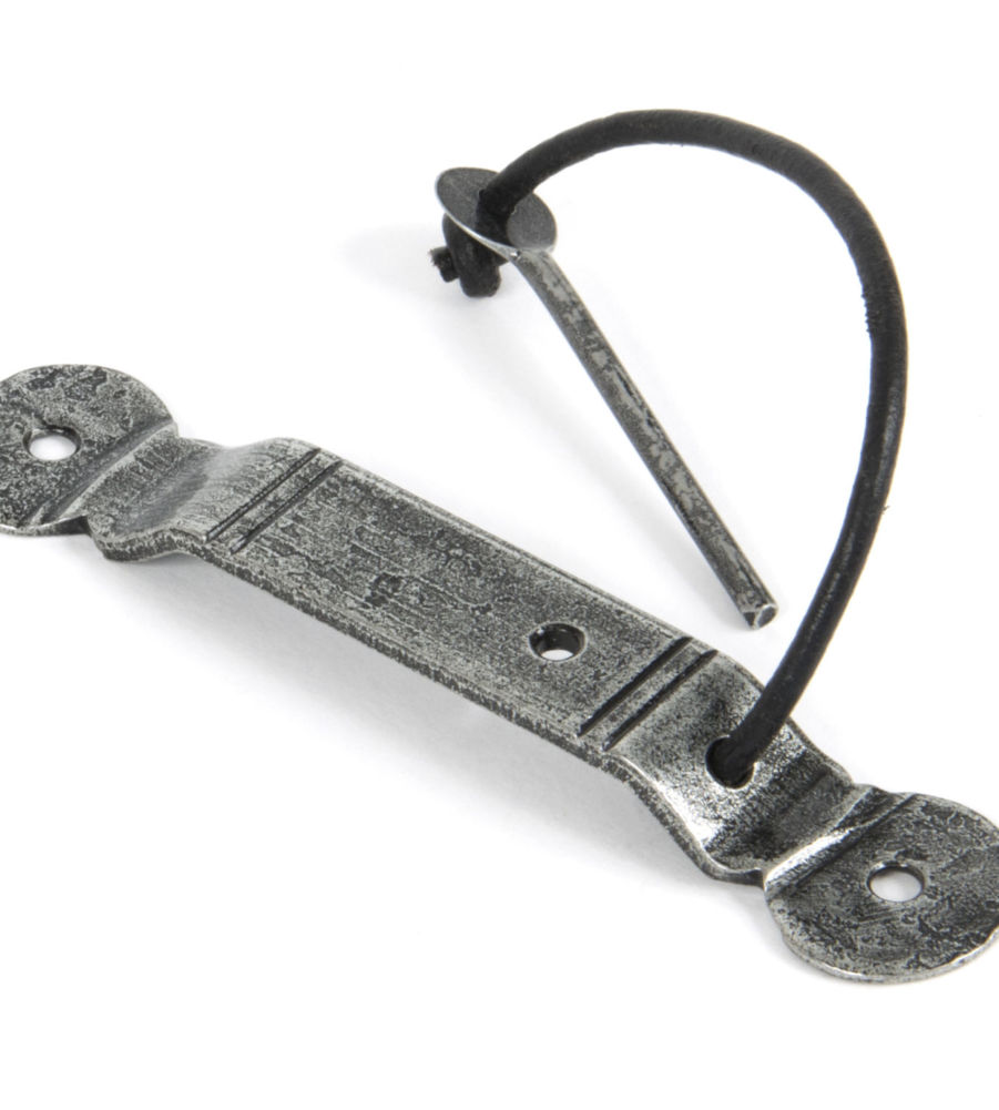 From The Anvil Pewter Locking Screw on Staple Penny End