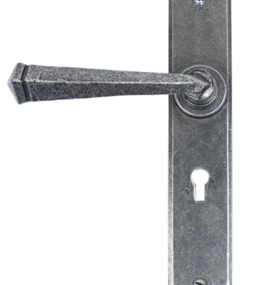 From The Anvil Pewter Gothic Lever Lock Set