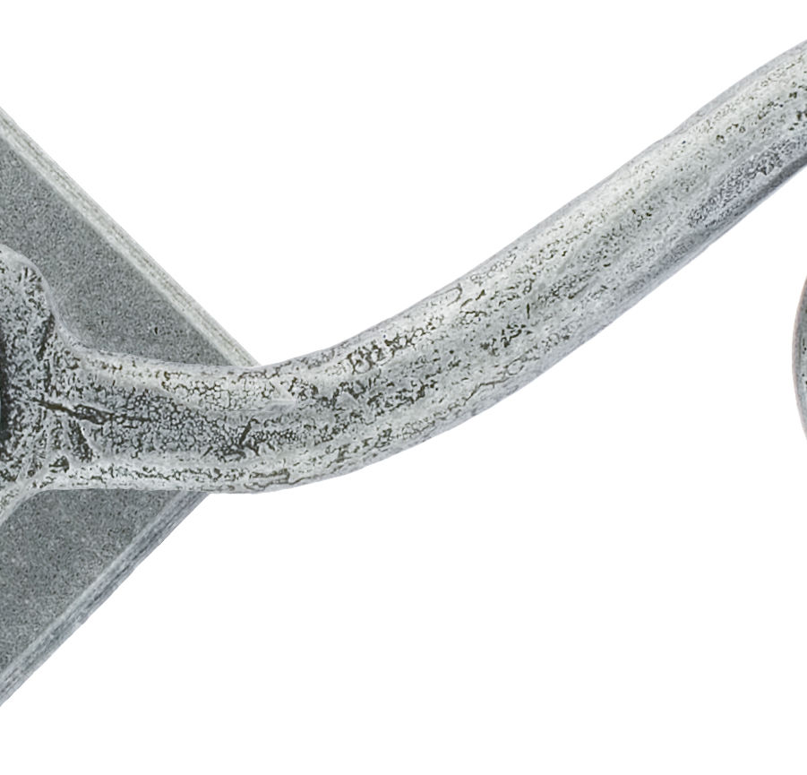 From The Anvil Pewter Monkeytail on Diamond Rosette