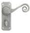From The Anvil Pewter Monkeytail Sprung Lever Bathroom Set