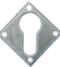 From The Anvil Pewter Diamond Euro Escutcheon