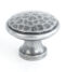 From The Anvil Pewter Beaten Cupboard Knob - Medium
