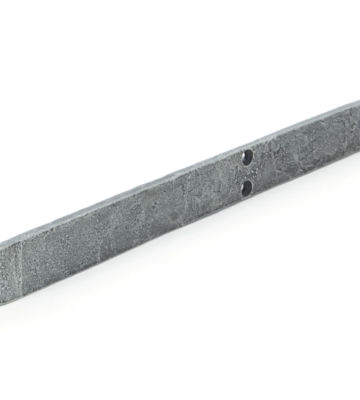 From The Anvil Pewter Patina 12″ Flush/Slide Door Bolt