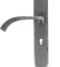 From The Anvil Pewter Gothic Curved Sprung Lever Lock Set