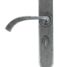 From The Anvil Pewter Gothic Curved Sprung Lever Bathroom Set