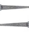 From The Anvil Pewter 12" T Hinge (pair)