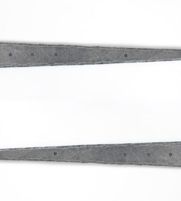 From The Anvil Pewter 18” T Hinge (pair)