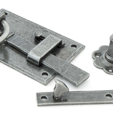 From The Anvil Pewter Cottage Latch – LH