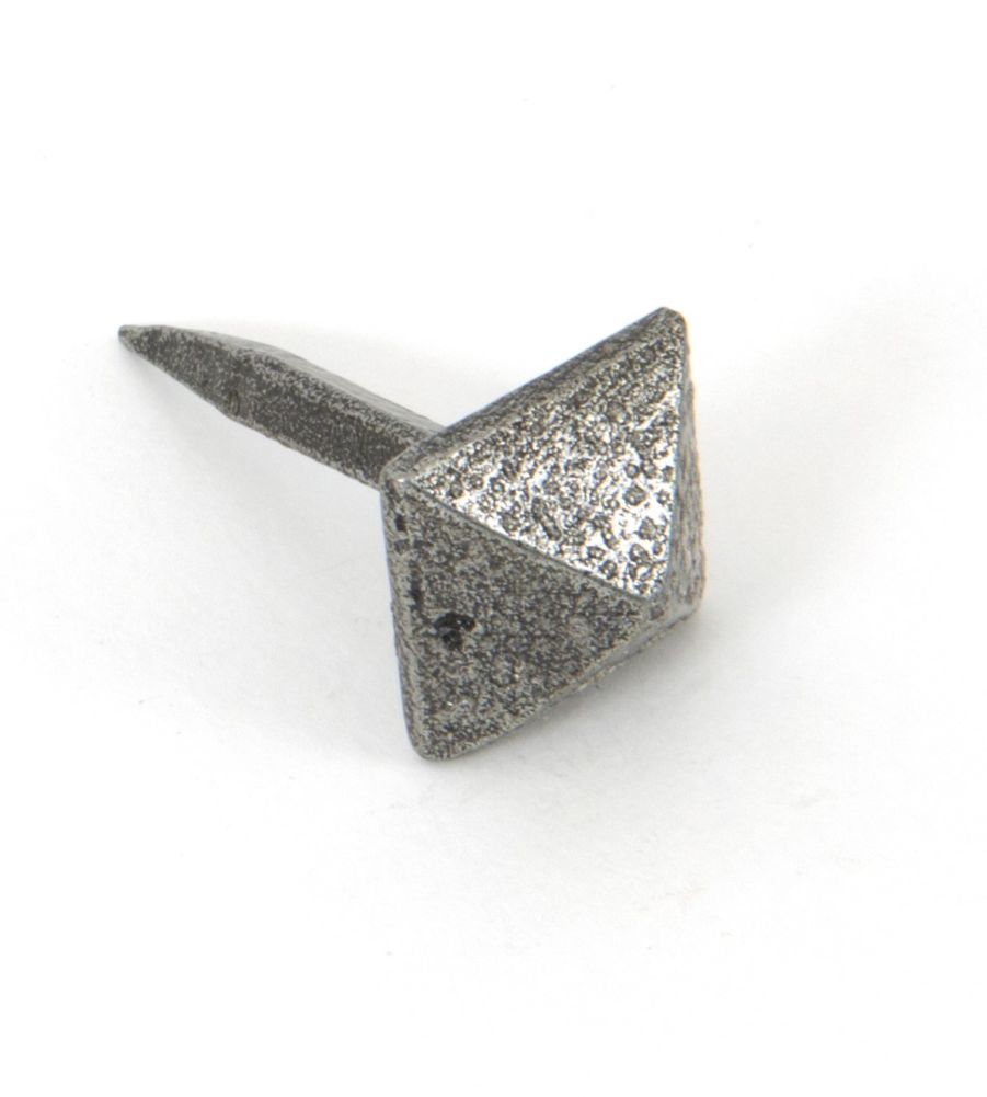 From The Anvil Pewter Pyramid Door Stud - Small