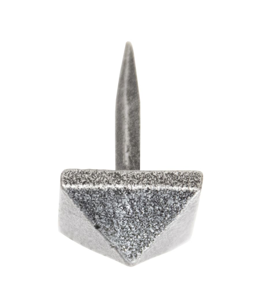 From The Anvil Pewter Pyramid Door Stud - Medium