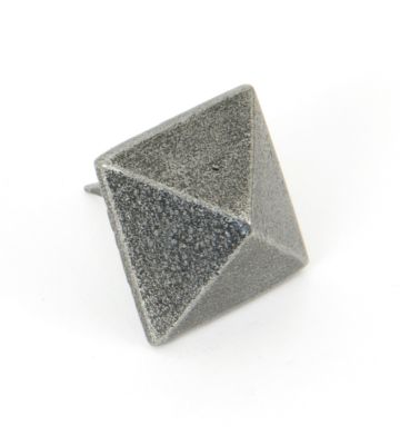 From The Anvil Pewter Pyramid Door Stud – Large