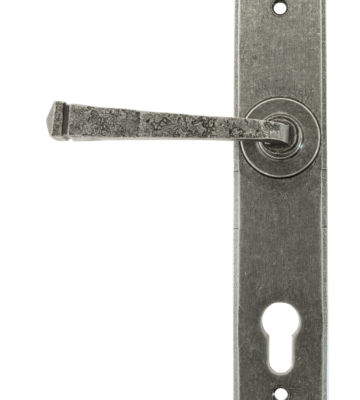 From The Anvil Pewter Avon Lever Espag. Lock Set