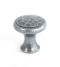 From The Anvil Pewter Beaten Cupboard Knob - Small