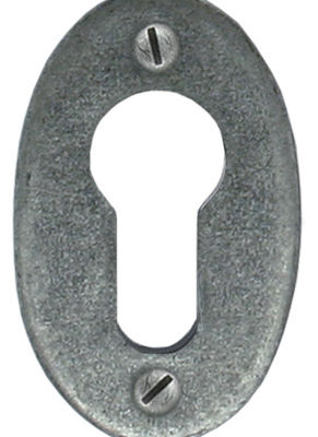 From The Anvil Pewter Oval Euro Escutcheon