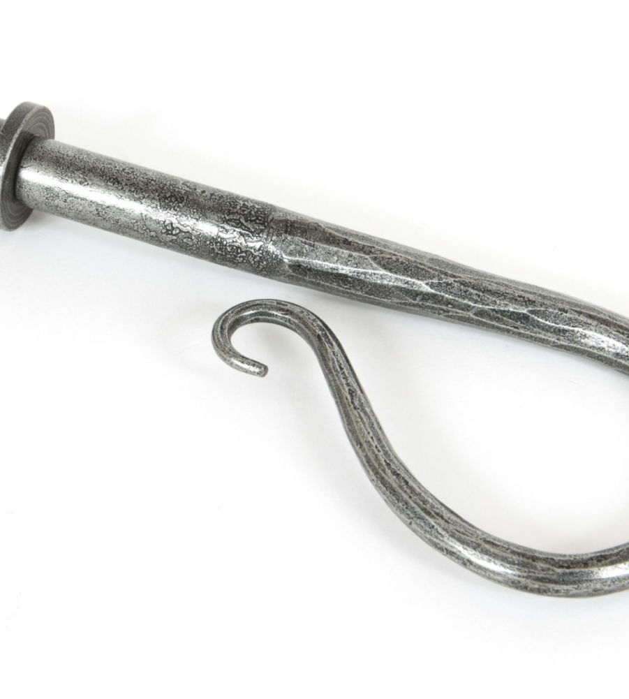 From The Anvil Shepherd's Crook Finial (pair) - Pewter Patina