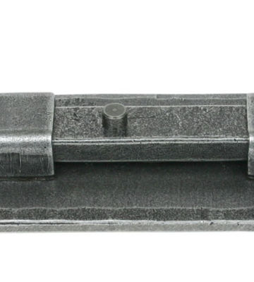 From The Anvil Pewter 6” Straight Knob Bolt