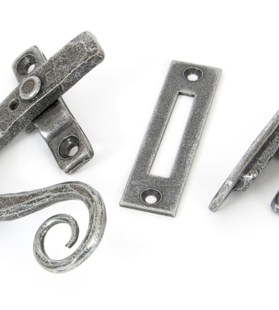 From The Anvil Pewter Monkeytail Fastener LH - Locking