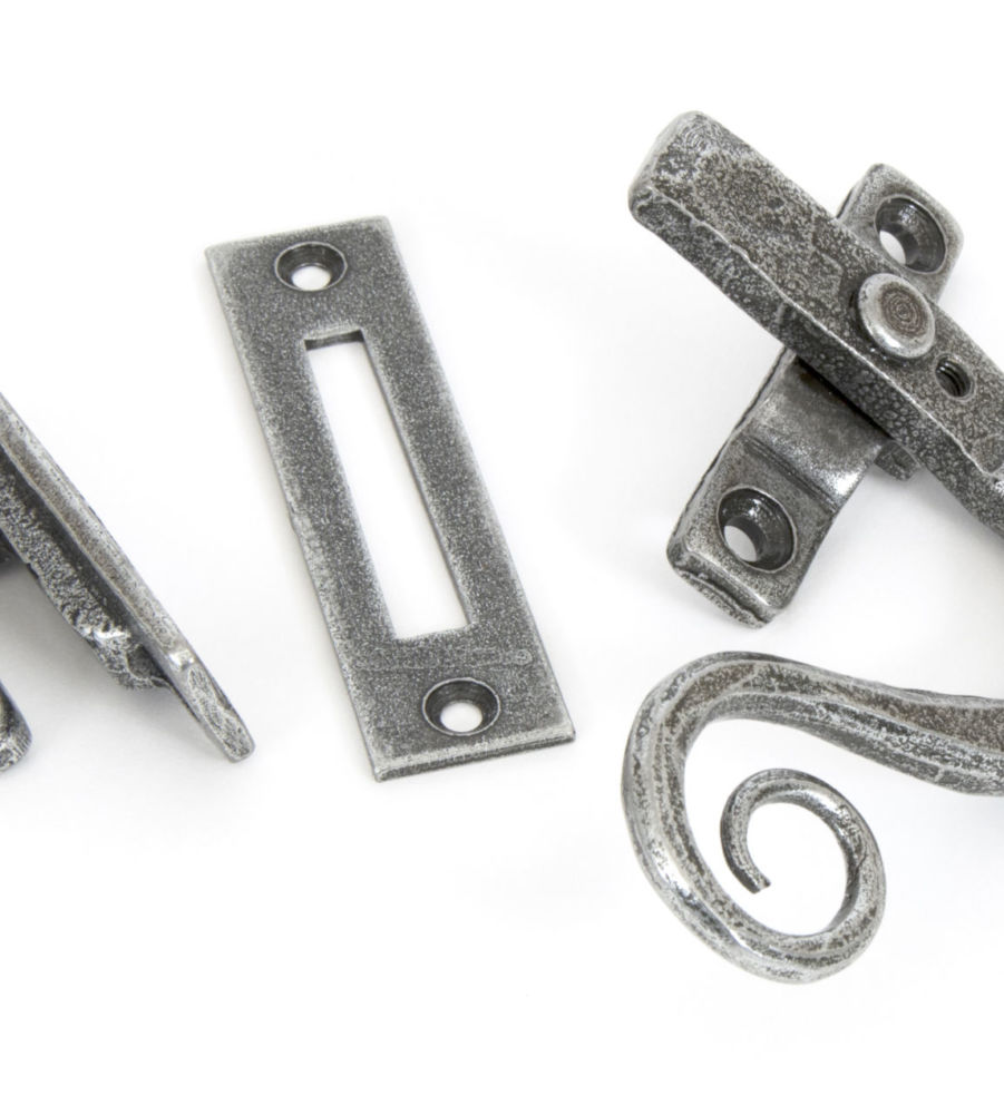 From The Anvil Pewter Monkeytail Fastener RH - Locking