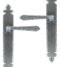 From The Anvil Pewter Cromwell Sprung Lever Latch Set