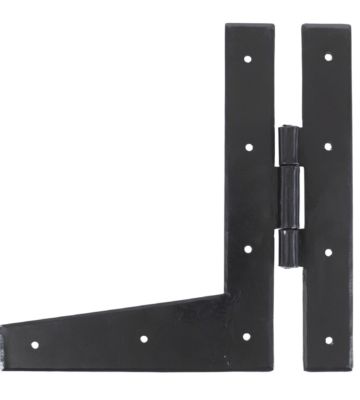 From The Anvil Black 9” HL Hinge (pair)