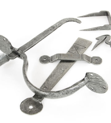 From The Anvil Pewter XL Medium Bean Thumblatch
