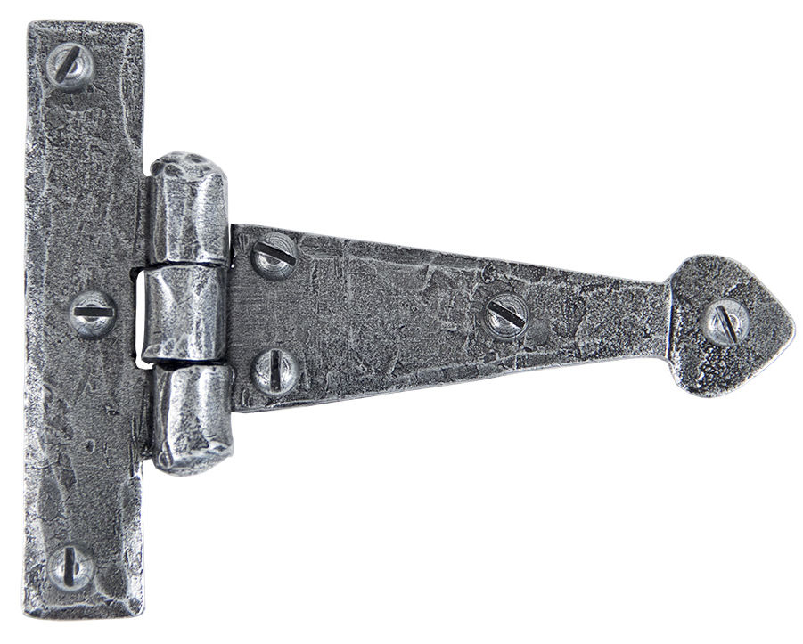 From The Anvil Pewter 4'' Arrow Head T Hinge (pair)