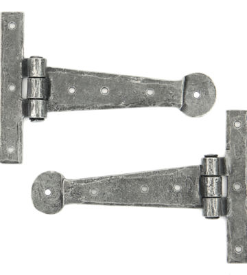 From The Anvil Pewter 6″ T Hinge (pair)