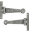 From The Anvil Pewter 6" T Hinge (pair)