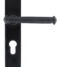 From The Anvil Black Tudor Euro Lever Lock 47mm Centre
