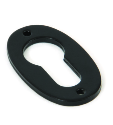 From The Anvil Black Oval Euro Escutcheon