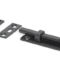 From The Anvil Black 4" Universal Knob Bolt Straight
