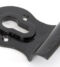 From The Anvil Black Euro Door Pull
