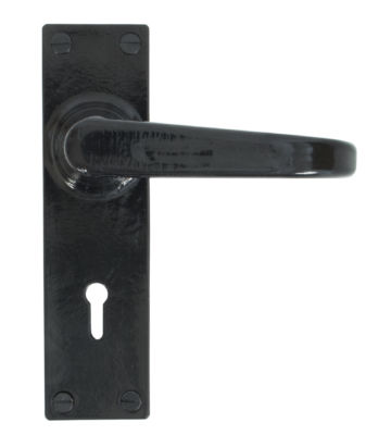 From The Anvil Black Deluxe Lever Lock Set