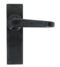 From The Anvil Black Deluxe Lever Latch Set